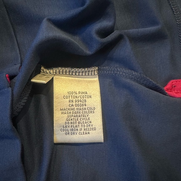 BUGATCHI Navy Polo L NWT - Picture 5 of 7